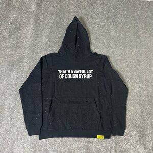 Thats A Awful Lot Of Cough Syrup VVS Rhinestone Hoodie S